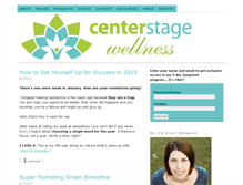 Tablet Screenshot of centerstagewellness.com